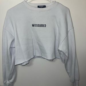 Cropped Misguided Crew Neck